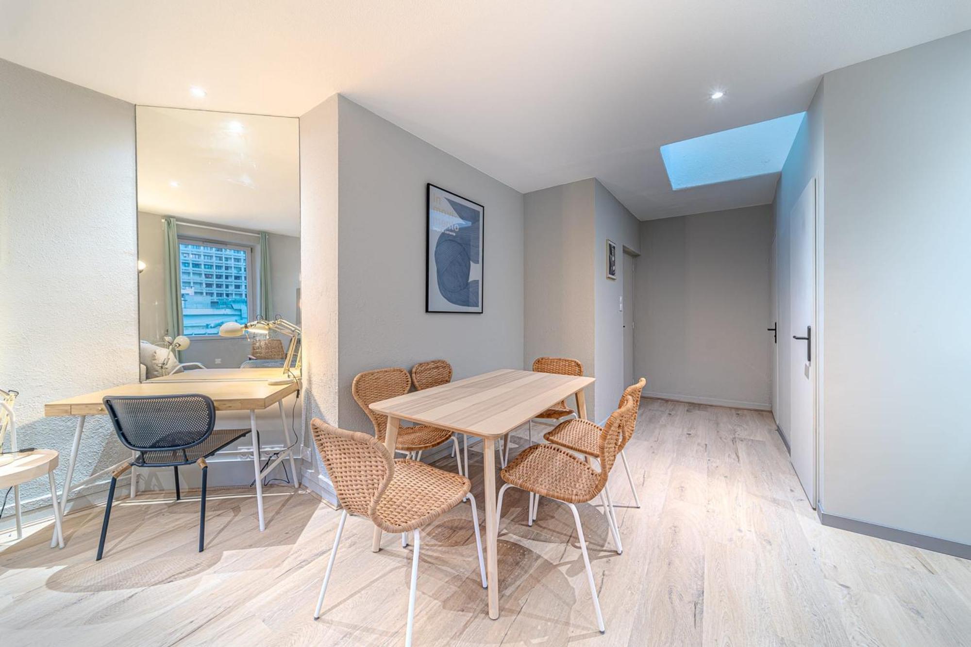 Charming 1-Bedroom Apartment Across From Halles Paul Bocuse & Part-Dieu ليون المظهر الخارجي الصورة