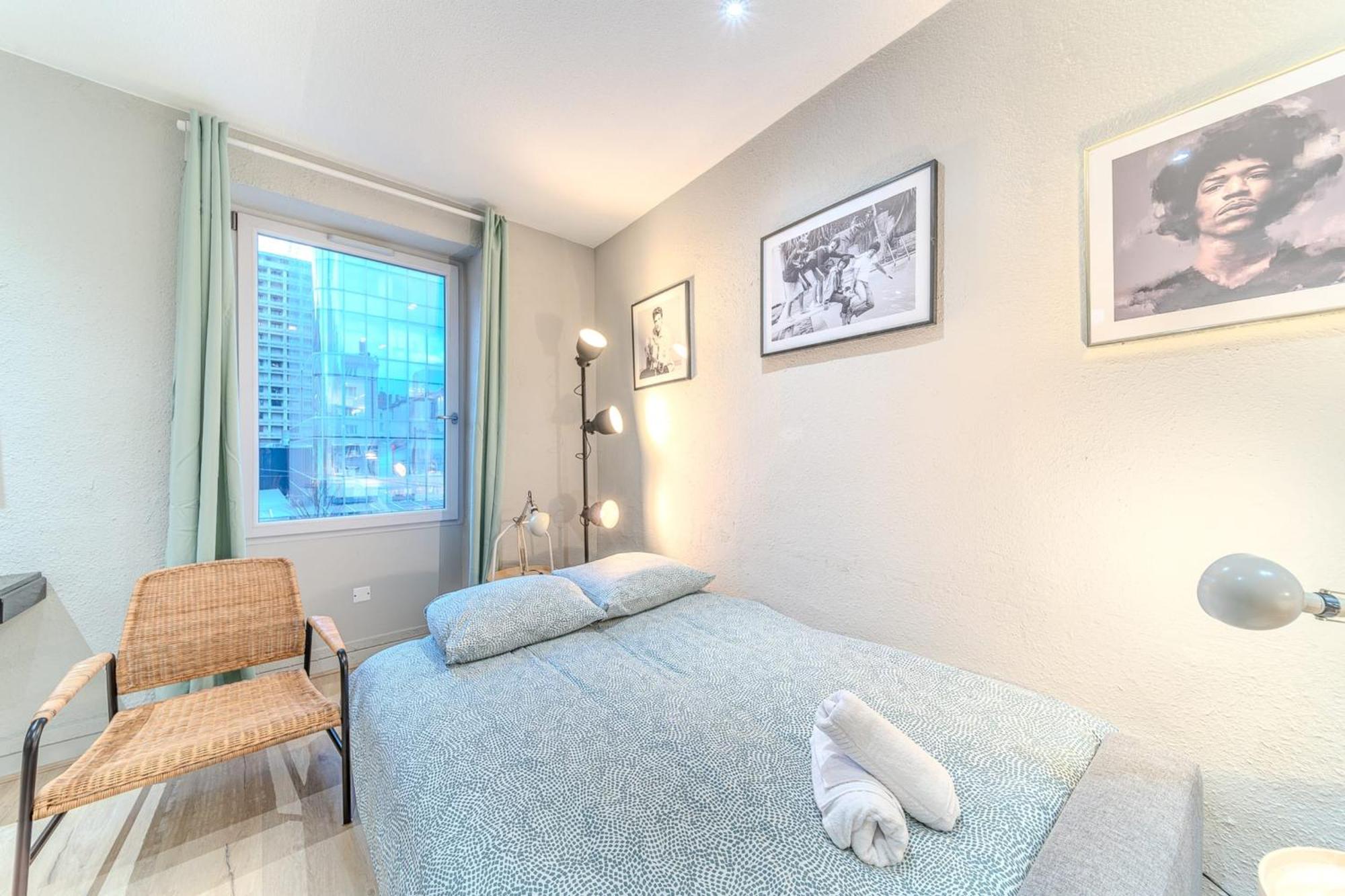 Charming 1-Bedroom Apartment Across From Halles Paul Bocuse & Part-Dieu ليون المظهر الخارجي الصورة
